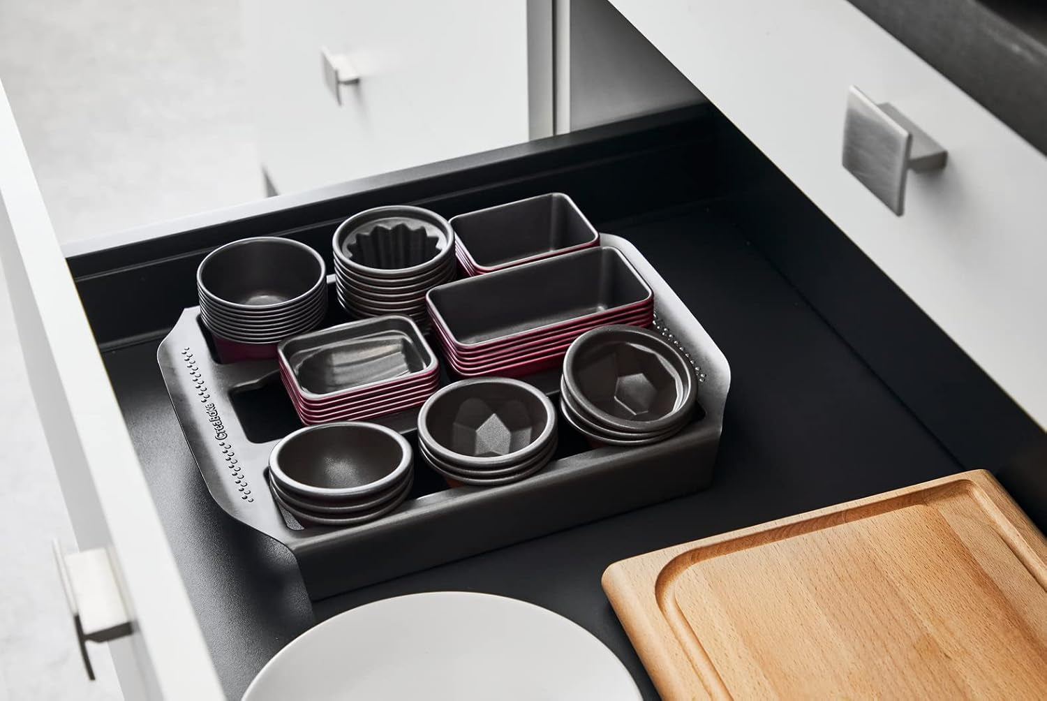 Tefal Creabake J3040104 Kuchenform, 9 Mulden, Antihaftbeschichtung, Austauschbar, Perfektes Backen, Kreative Und Leckere Rezepte, Nicht Compaible Mit Cake Factory, Creabake formák és tepsi Naty Shop