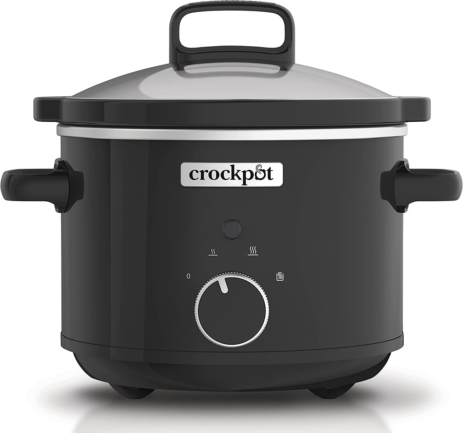 Lassú tűzhely Crockpot, kivehető kerámia tál, könnyen tisztítható, 2,4 liter (1-2 személy) Slow Cooker Naty Shop Alapértelmezett cím