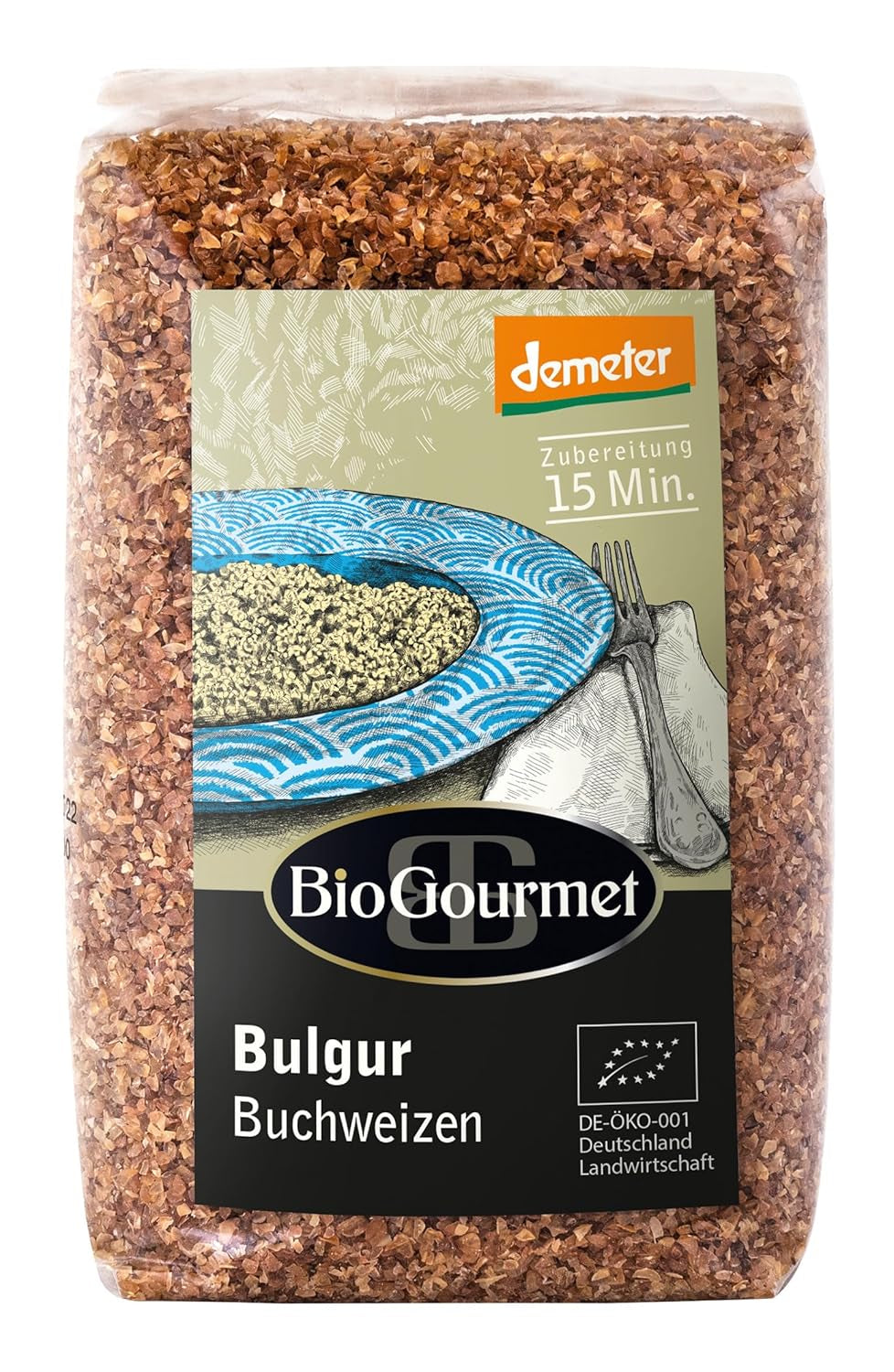 BioGourmet hajdina dara - saját termelésből (biodinamikus, illatos és könnyű, gyorsan elkészíthető), 500 g