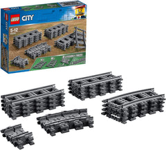 LEGO 60205 City Tracks 20 részes bővítőkészlet gyerekeknek fiúknak és lányoknak játékkészlet építőkészletek Besuche den LEGO-Store 26X72X19Cm egyszemélyes