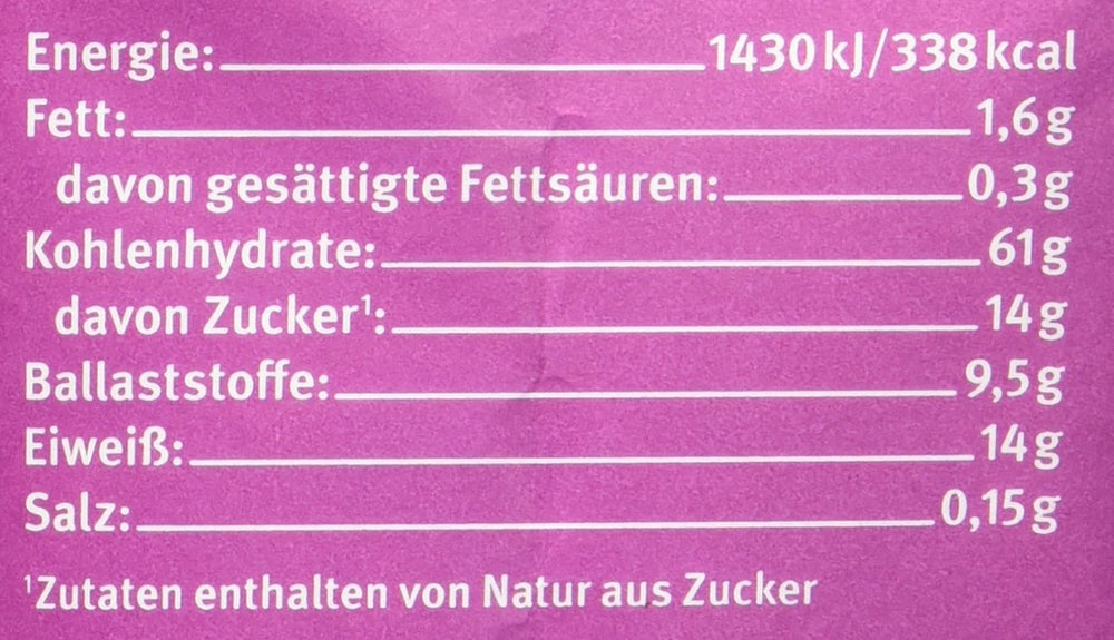 Hof tönkölybogyó ízű müzli, cukrozatlan, 425 g