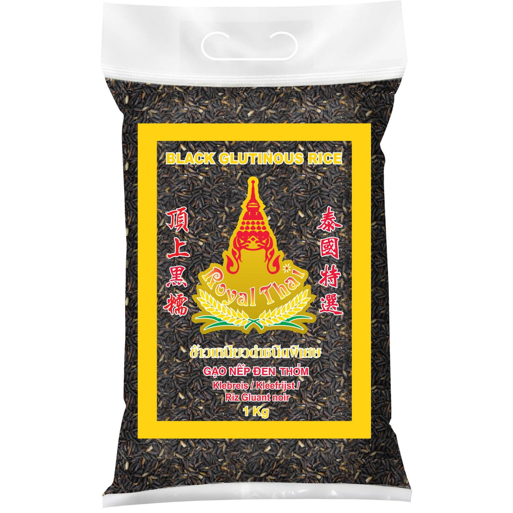 ROYAL THAI RICE - Fekete ragacsos rizs - 10 x 1 kg - Multipack