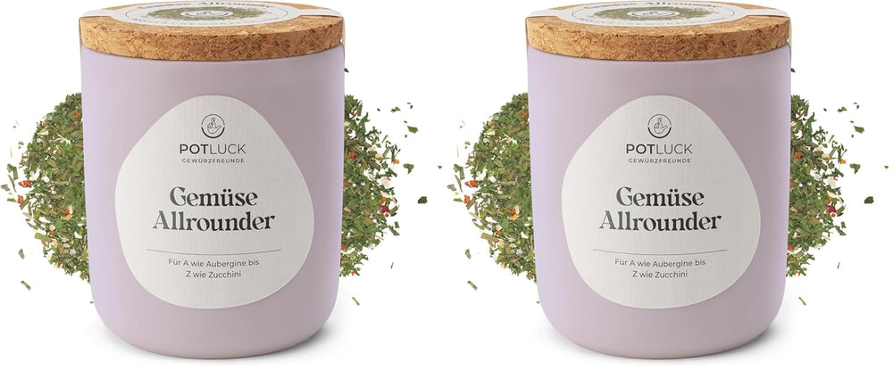 Potluck | Stullen Spice | Gewürzzubereitung im Keramiktopf | 60 g | Vegán, gluténmentes és természetes alapanyagokból
