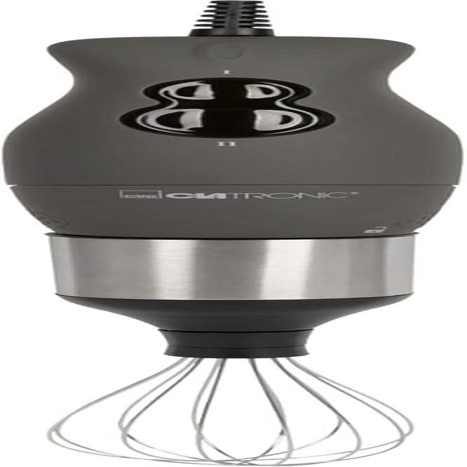 Clatronic® állványkeverő készlet | Keverő, Pürierstab, Zerkleinerer Aus Edelstahl | 400 Watt | 2 Geschwindigkeitsstufen | Alesschneider | Mixbehälter | Schneebesen | Multizerkleiner | SMS 3777 Kitchen Naty Shop