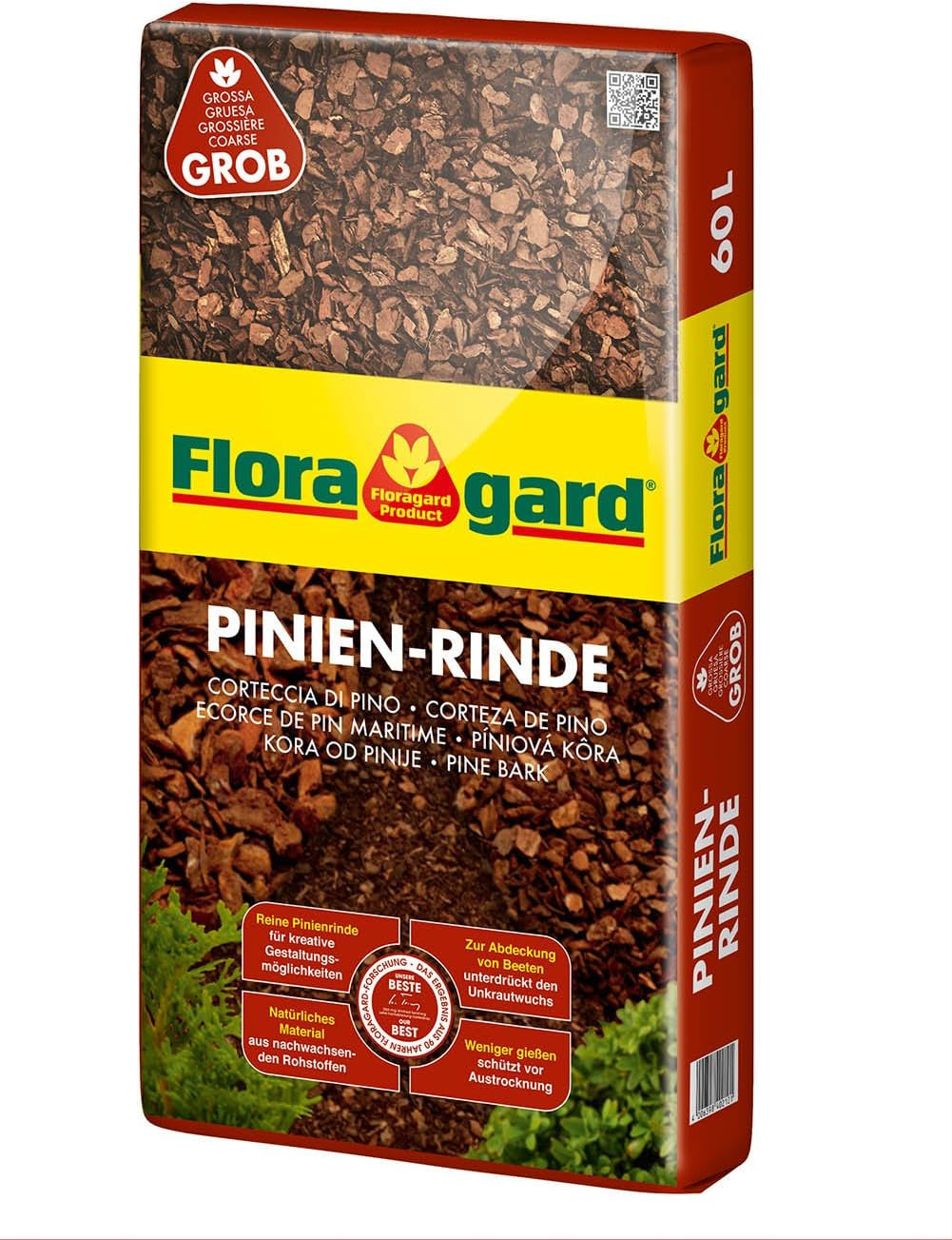 Floragard Perlite Perligran 200 L (2×100 L, 2-6 mm) – ásványi talajjavító és Drainagezusatz für Garten, Anzucht, Zimmerpflanzen & Hydrokultur – laza szerkezetet és jó szellőzést biztosít