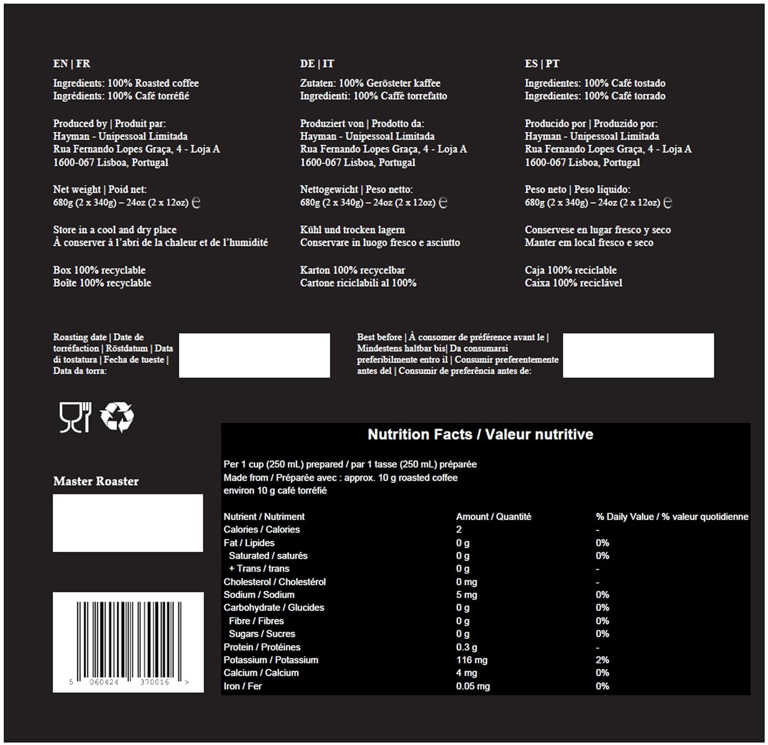 100% Kona Kaffee aus Hawaii - Geröstete Bohnen | Kaffee-Röststufe: Mittlere, Anzahl von Einheiten: 1 x 200g/7oz