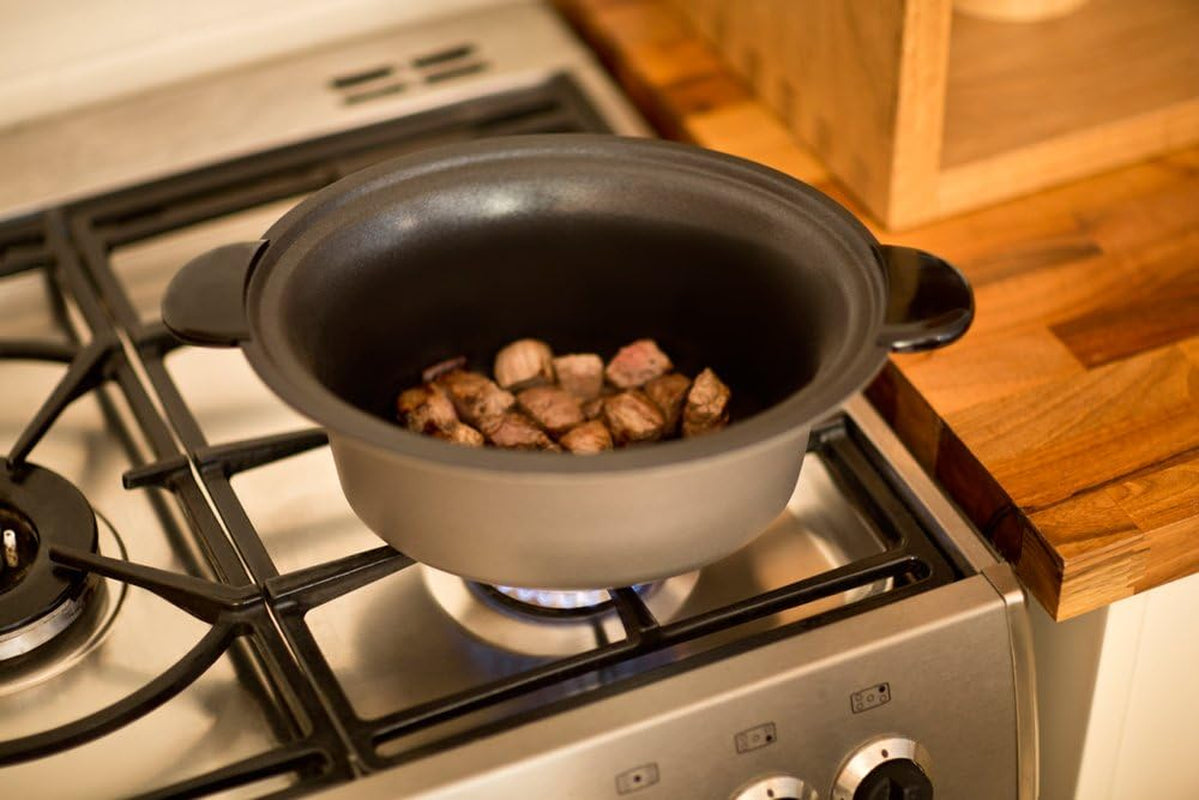 Russell Hobbs lassú tűzhely, 3,5 literes tapadásmentes, rozsdamentes acél, 3 hőmérséklet-beállítás és melegen tartás funkció, 160 W-os lassú tűzhely Naty Shop