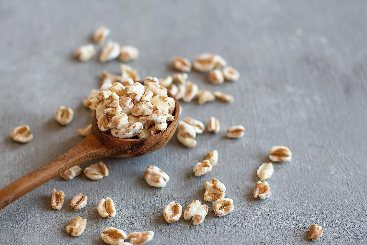 Davert tönköly nyalóka 170g – Ízesített, szellős és könnyed expandált tönkölybab finom pörkölés ízzel – 100% Davert Organic Quality (1 x 170g)