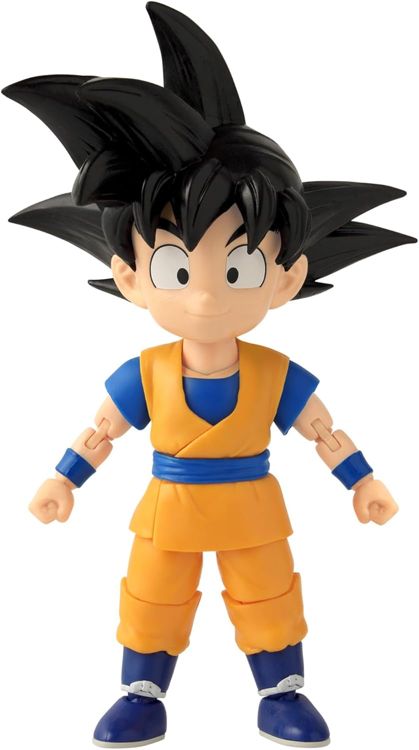 BANDAI - Dragon Ball Daima Kid Goku - Dragon Star figura 17 cm - Kid Goku figura tartozékokkal - Hivatalos Dragon Ball Licenc - Mozgatható Mini Goku figura - Játék 4 éves kortól - 40735 Akciófigurák Naty Shop