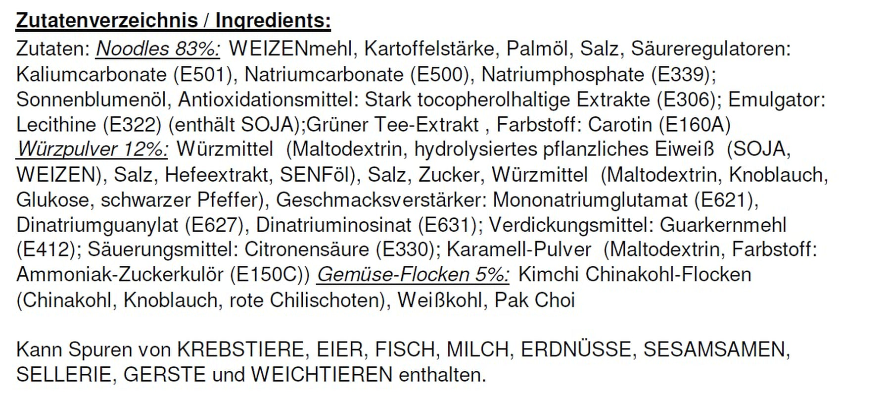 Nong Shim Kimchi Ramyun instant tészta - Koreai ramen leves csészében - Gyors elkészítése - 1 csomag 75 g