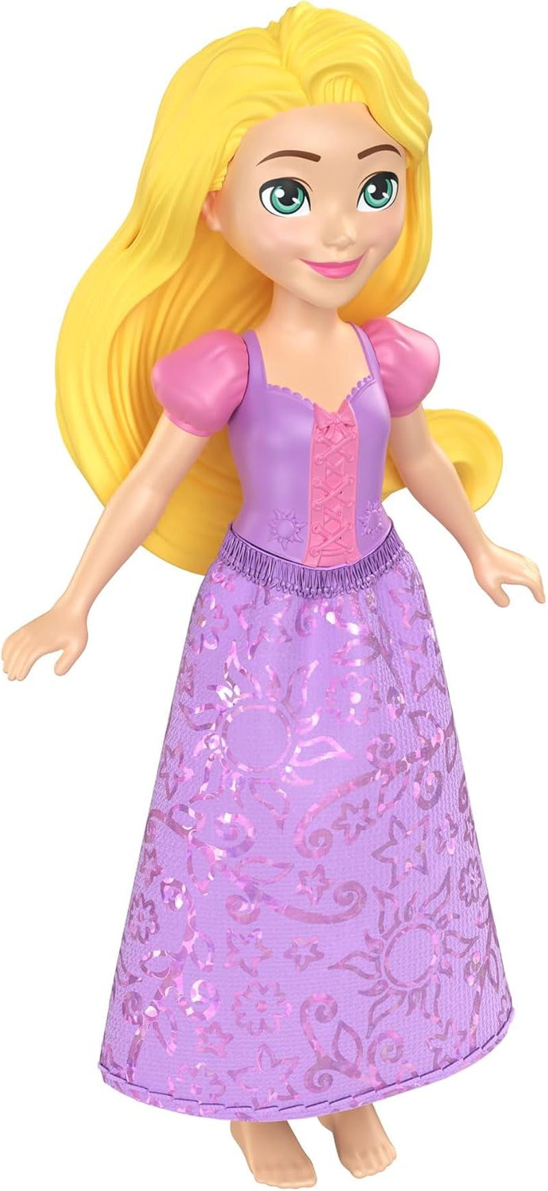 Prințesele Disney – HLW70 – Păpușă articulată, 9 cm – Rapunzel – Personaj