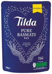 Tilda párolt basmati rizs, 6 db-os csomag (6x250g)