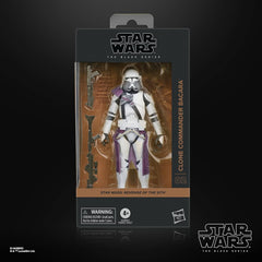 Star Wars Black Series klónparancsnok, Bacara, Star Wars: Ahsoka Premium gyűjthető figura (15 cm) Akciófigurák Naty Shop
