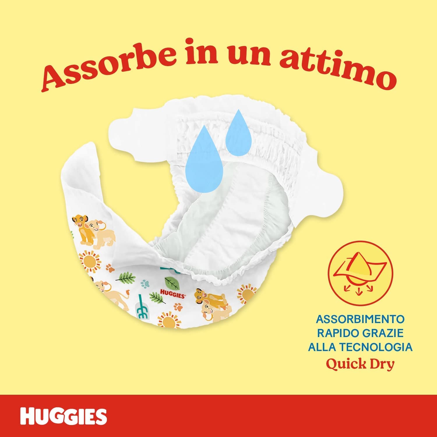 Huggies Unistar pelenka, 4-es méret (7-14 kg), 128 db-os pelenka (alap)