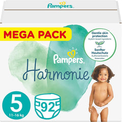 Pelenkák PAMPERS HARMONIE 5 92-es méret (11-16 kg)