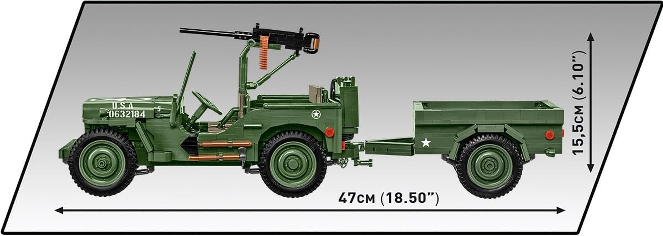 Willys MB + trailer