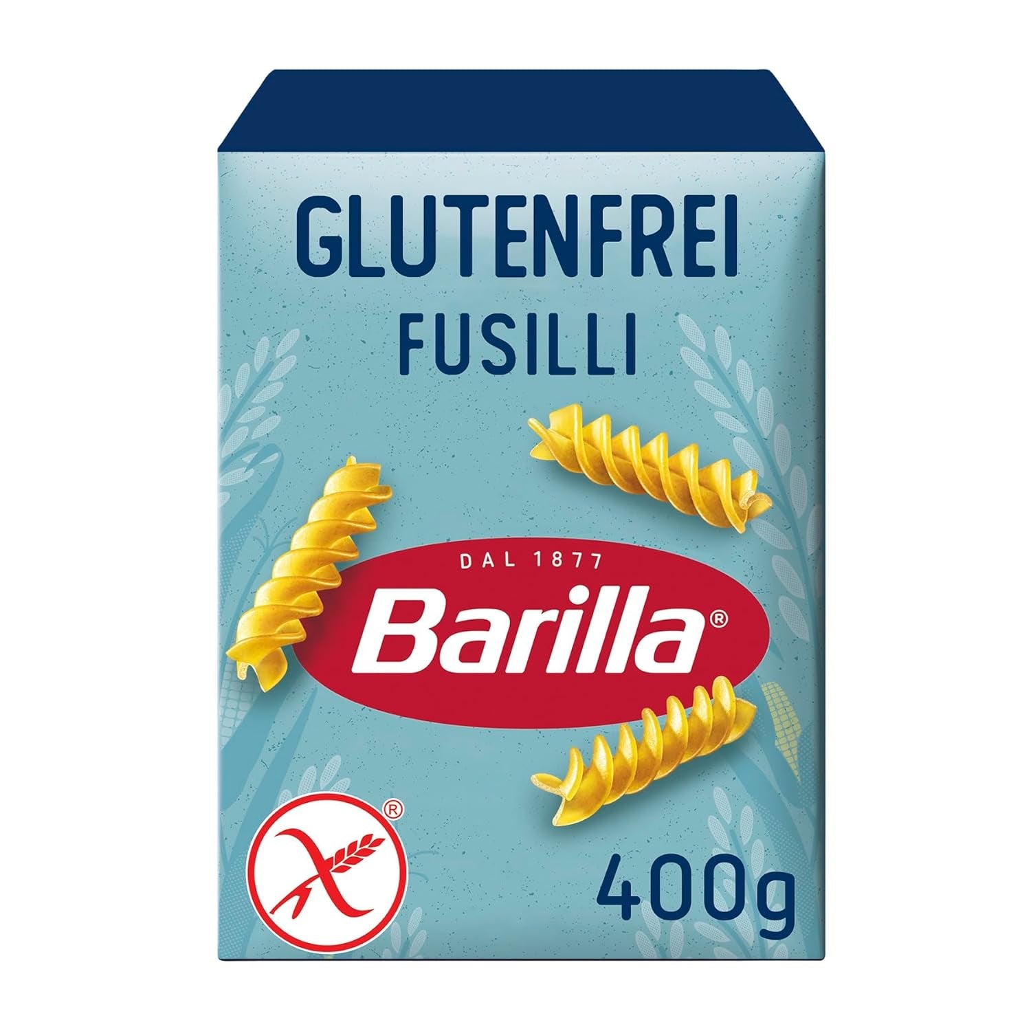 Gluténmentes Barilla Fusilli tészta finom kukoricából és rizsből - tökéletes cöliákiában vagy gluténérzékenységben szenvedőknek 400g