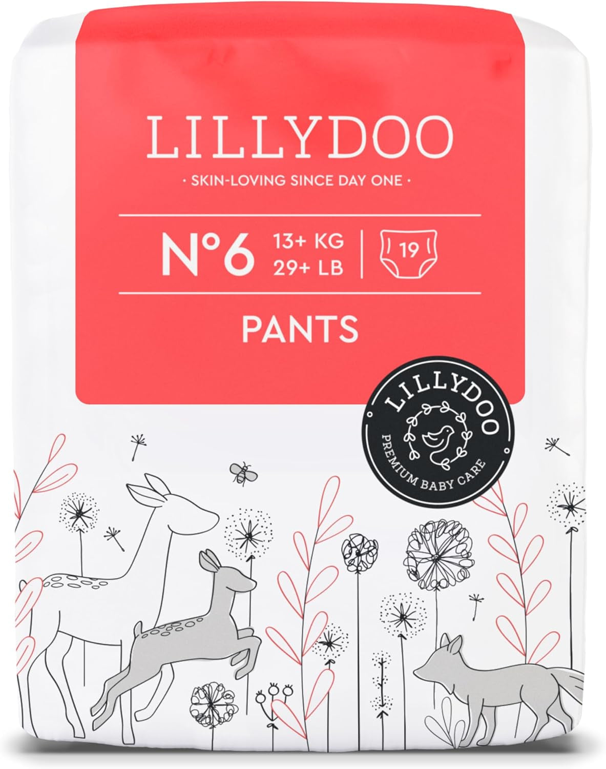 LILLYDOO Skin Friendly Pants 5-ös méret (12-17kg) havi doboz (105 db)