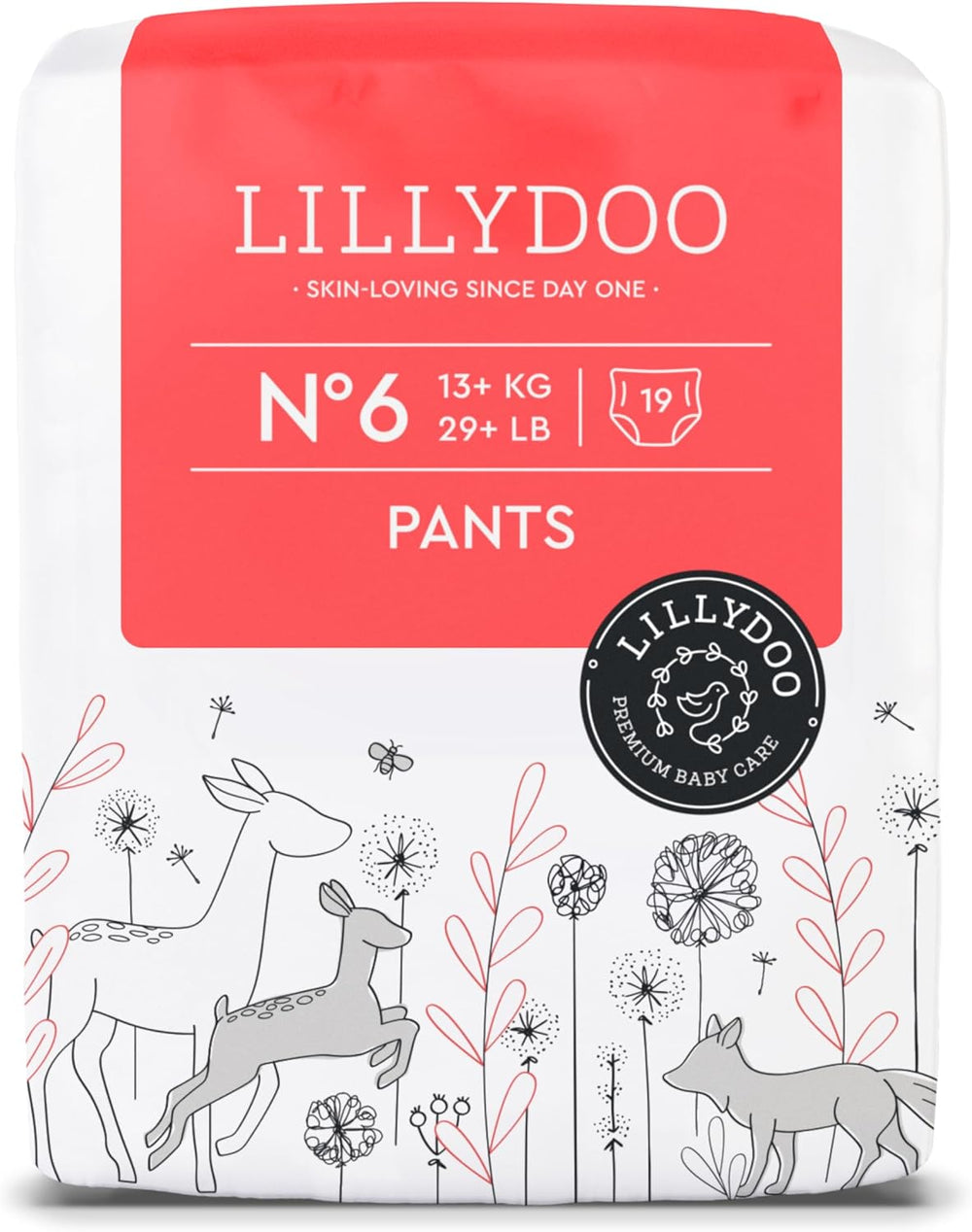 LILLYDOO Skin Friendly Pants 5-ös méret (12-17kg) havi doboz (105 db)