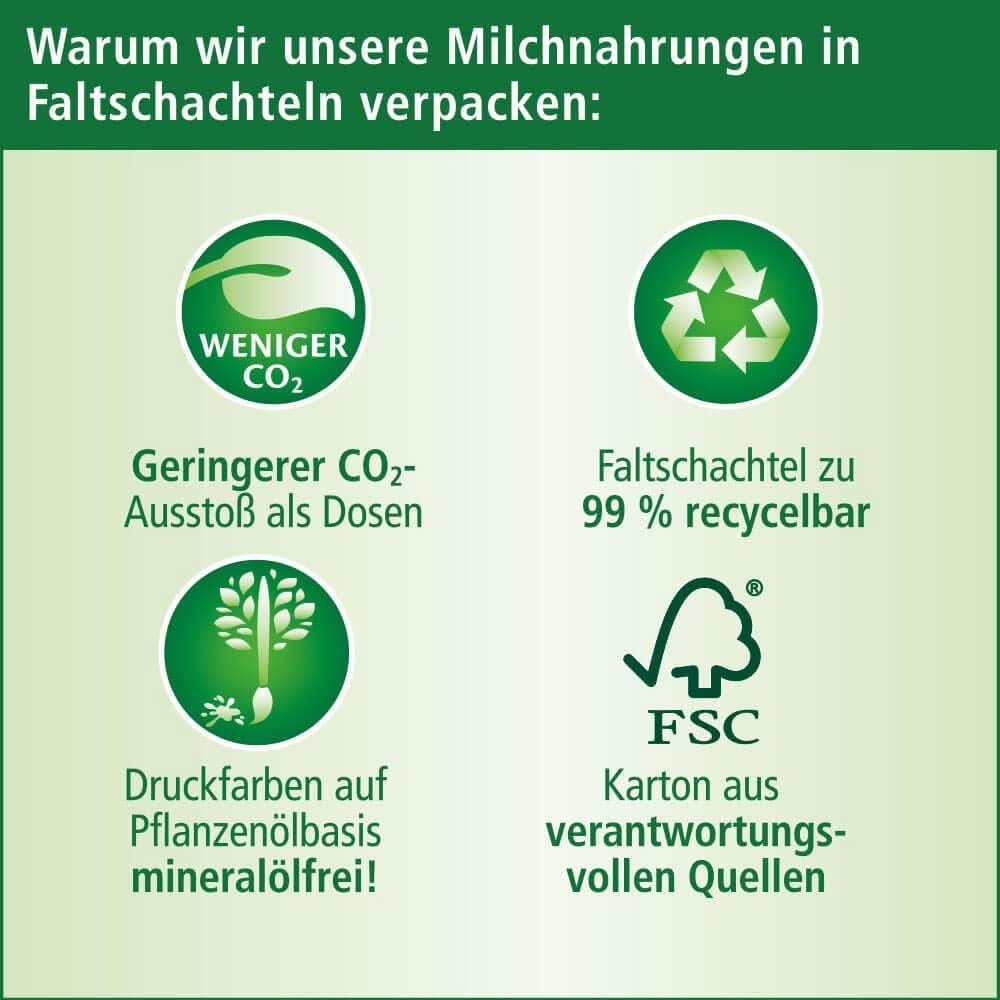 Hipp BIO, tej gyerekeknek, 4 db (4 x 600 g) Mother and Child Naty Shop csomag