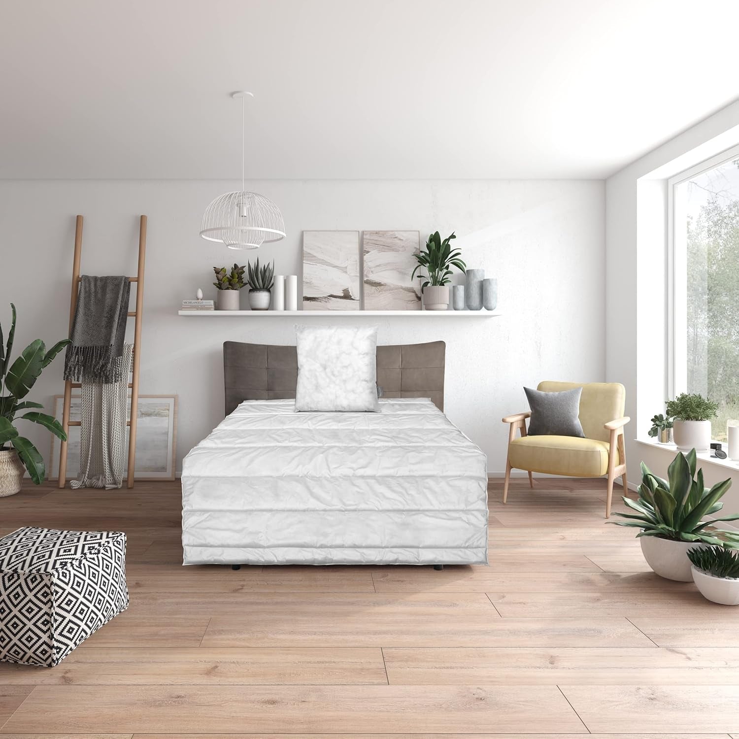 Traumnacht Green alap ágygarnitúra egész évben használható paplanból, 135 X 200 cm + párna 80 X 80 cm, Öko-Tex minősítéssel, német minőségi szabvány szerint gyártva Paplanok és paplanok Naty Shop Egész évszakos ágygarnitúra 135 X 200 cm