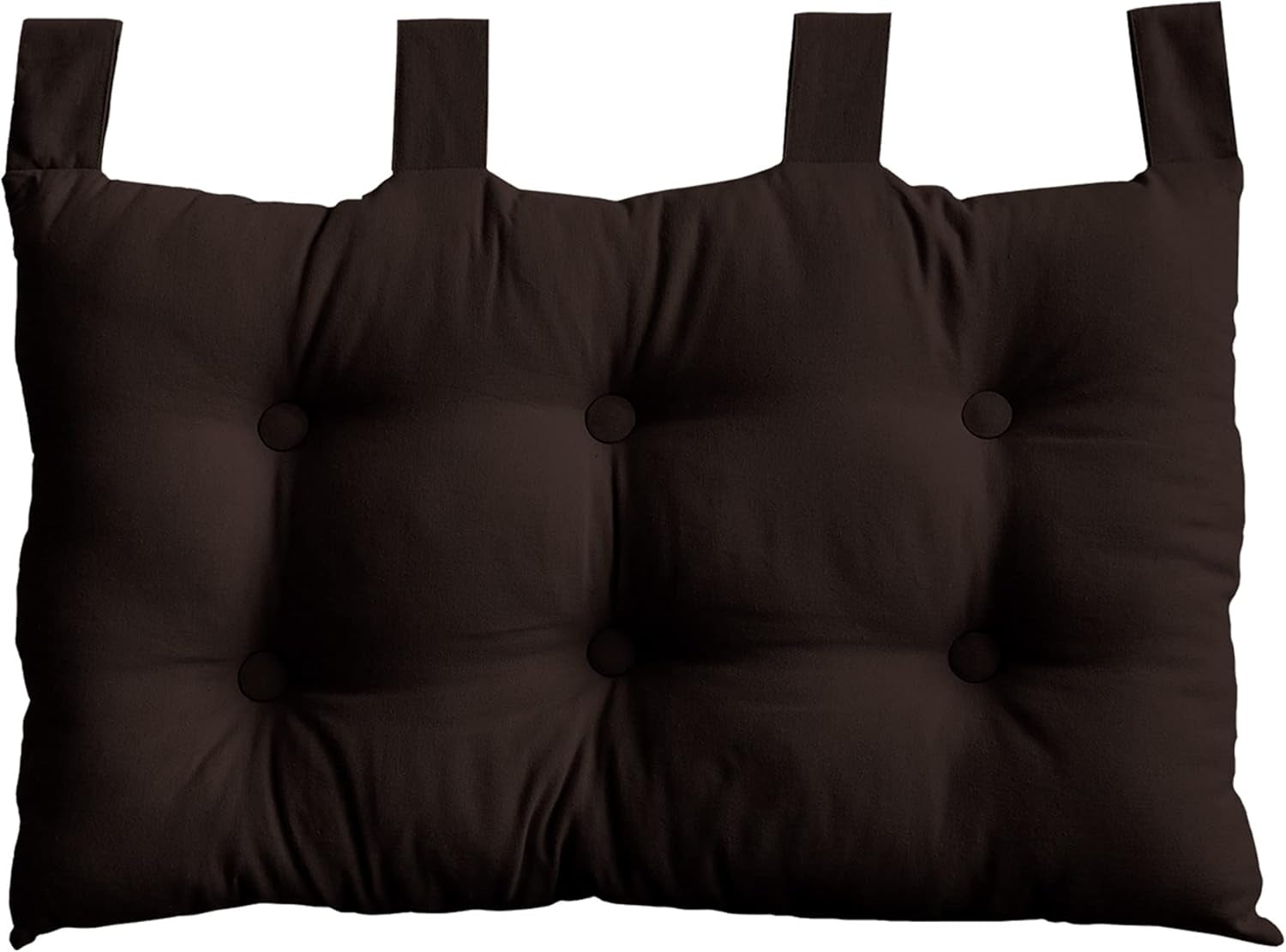 Paplan 4 golyóval, juta, 90 X 190 cm, agyag, 2007AGCHLJT090190, 90 X 190 cm Paplanok és paplanok Naty Shop Sötétbarna