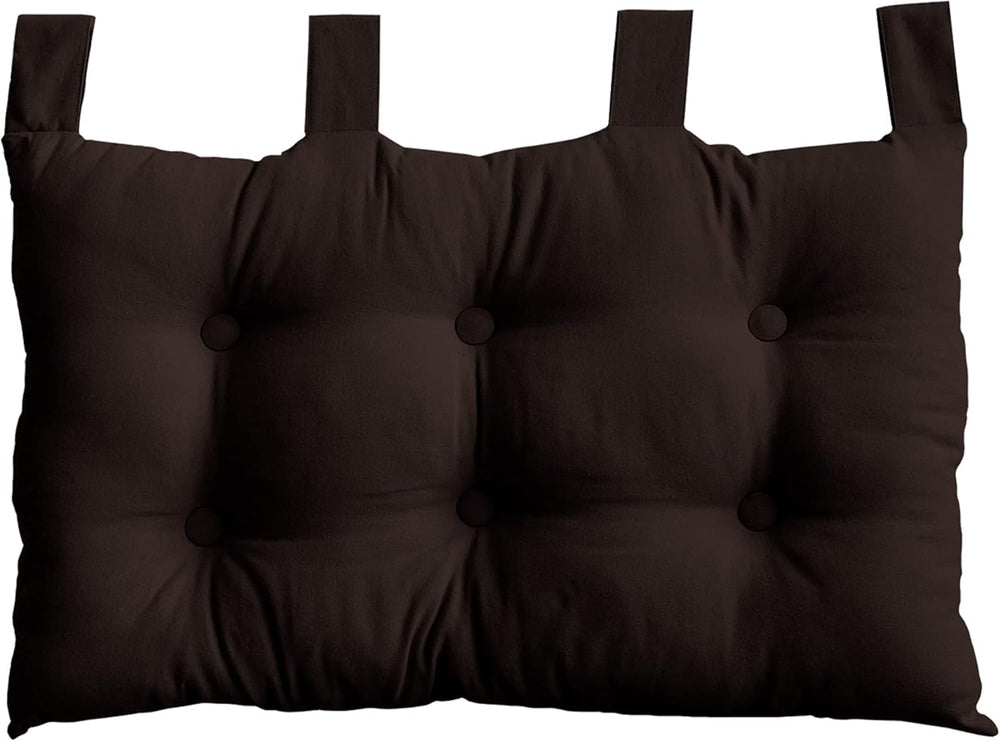 Paplan 4 golyóval, juta, 90 X 190 cm, agyag, 2007AGCHLJT090190, 90 X 190 cm Paplanok és paplanok Naty Shop Sötétbarna