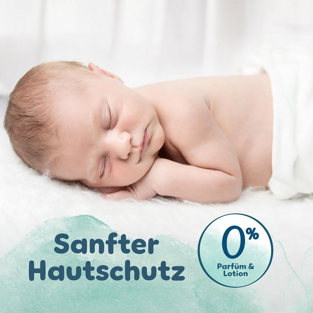 Pampers Harmony pelenka 1-es méret, 180-as pelenka, 2kg-5kg, gyengéd bőrvédelem 100% Pampers védelemmel