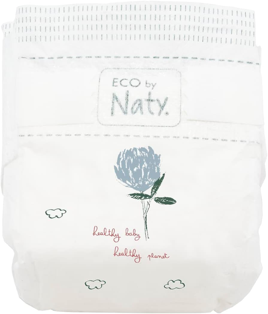 Eco by Naty Premium eldobható pelenkák érzékeny bőrre, 5-ös méret, 11-25 kg, (1 x 22 db)