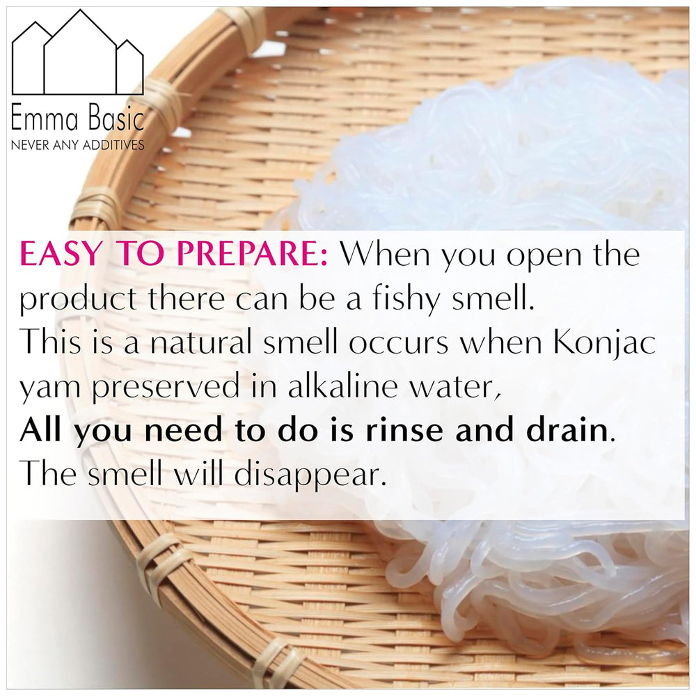 - Shirataki Konjac tészta 12x270g | Vegán | Gluténmentes