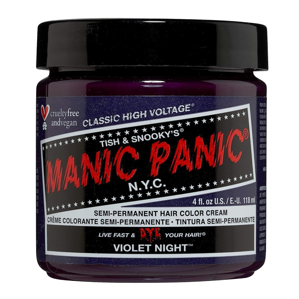 Manic Panic Electric Lizard Classic Cream, vegan, fără cruzime, vopsea de păr verde semipermanentă 118ml