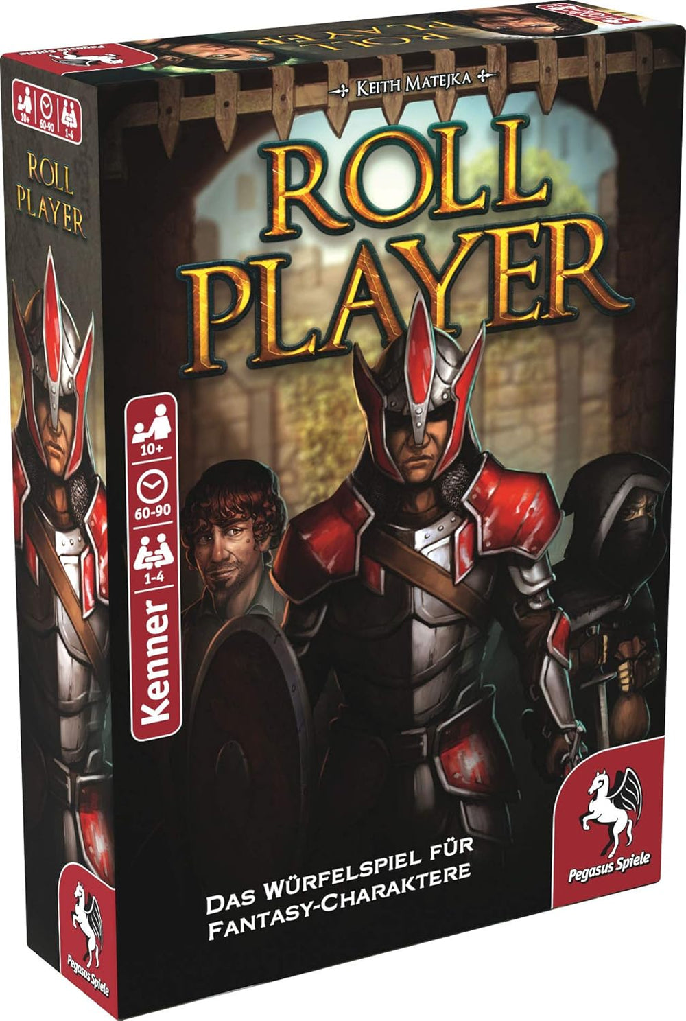 Pegasus Spiele 51305G - Roll Player (német kiadás), színes