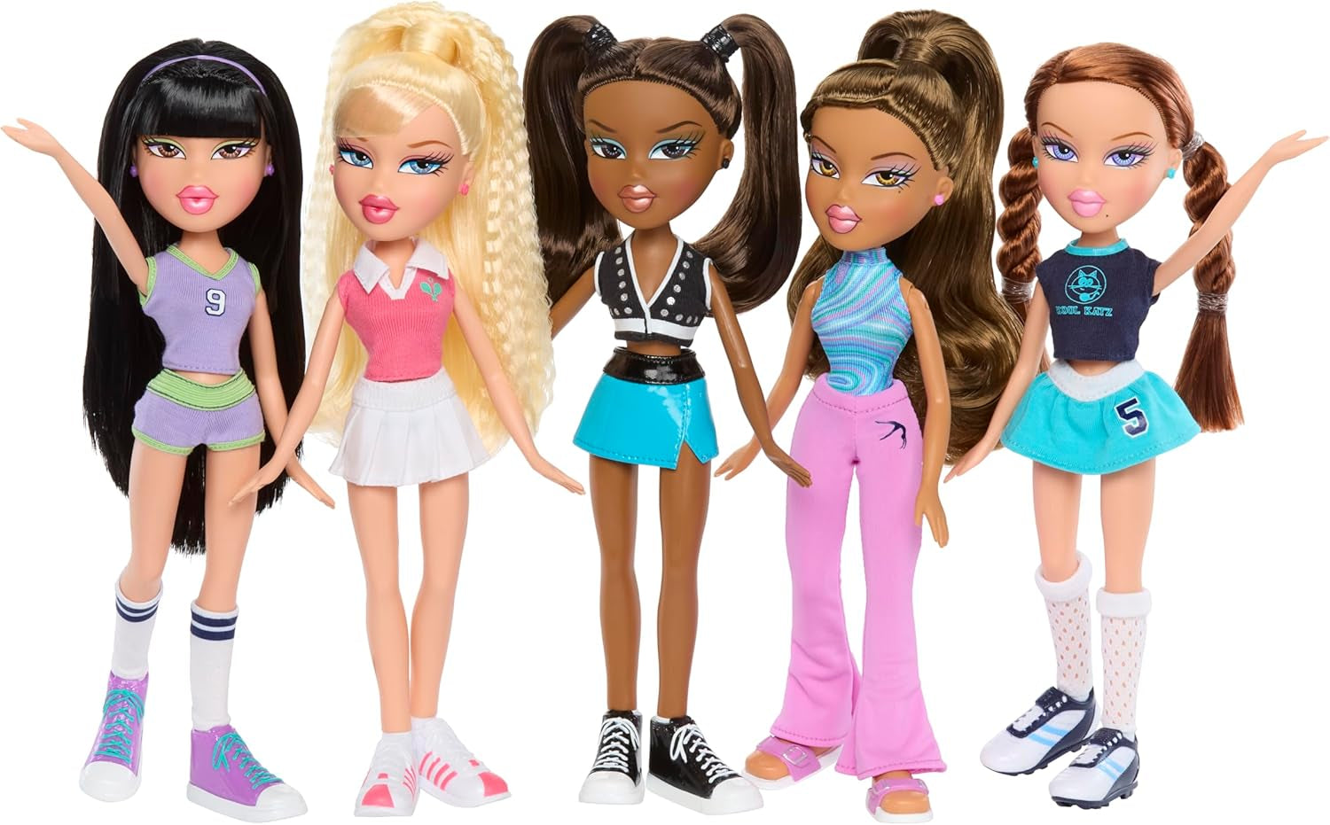 Bratz Play Sportz Cloe (Tenis) – păpușă de modă cu accesorii
