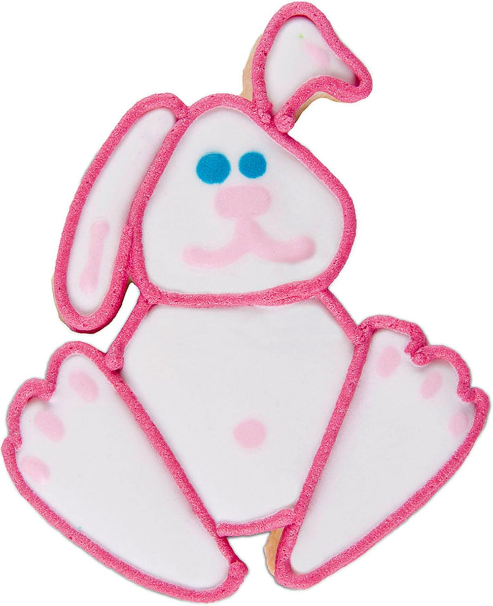 Formă de biscuiți Städter în formă de iepure, 9 cm, din oțel inoxidabil, lavabilă în mașina de spălat vase