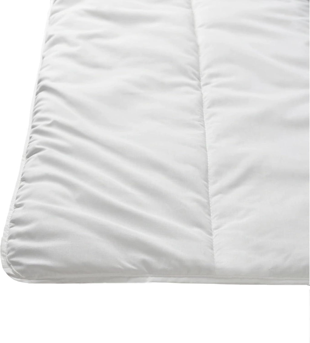 Lenjerie de pat italiană Prestige White Winter Quilt, 100% microfibră, dublă, 250X200Cm Plapumi si pilote Naty Shop
