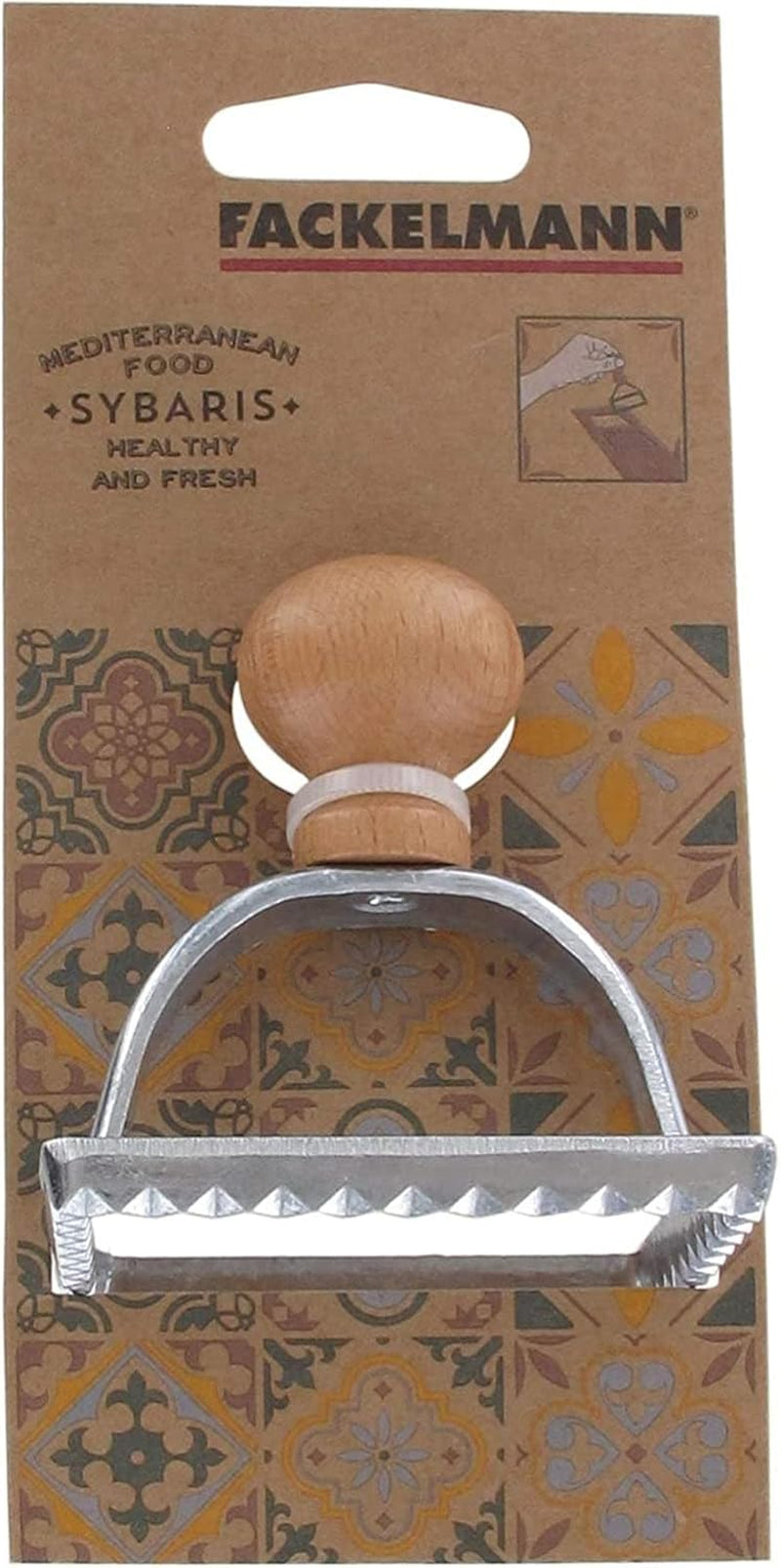 Fackelmann 40922 Formă pătrată pentru ravioli, 6,9 x 6,9 x 7,5 cm