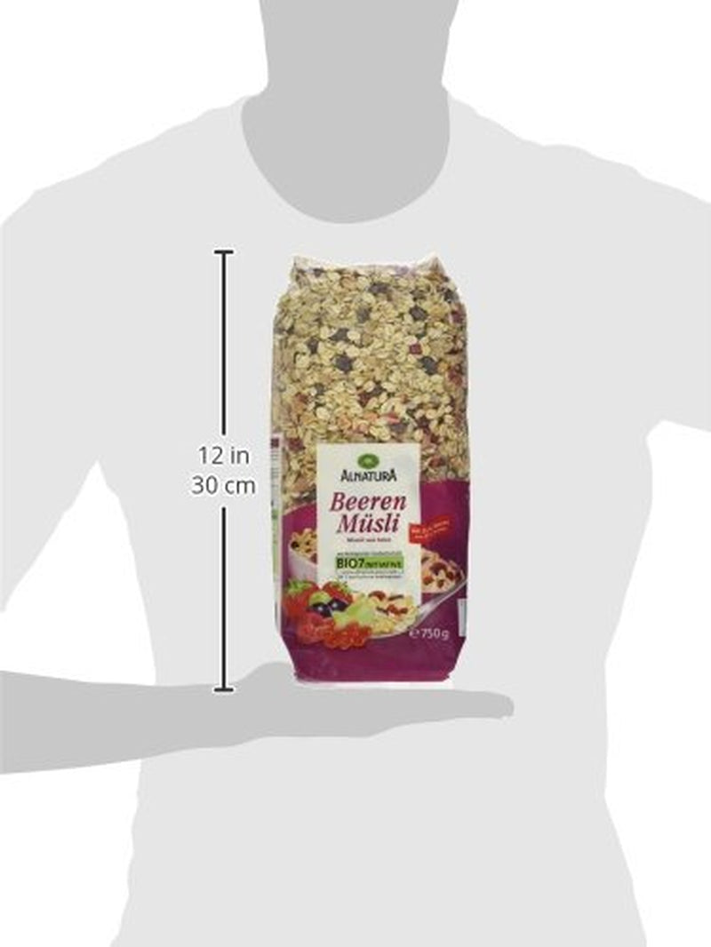 Bio müzli erdei gyümölcsökkel, 750g