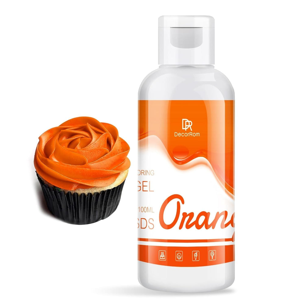 Colorant alimentar gel - 120 g coloranți alimentari concentrați pentru decorarea torturilor, copt, fursecuri, macaroane - Colorant alimentar fără zahăr pentru băuturi, decorarea torturilor, slime DIY, ou de Paște (alb)