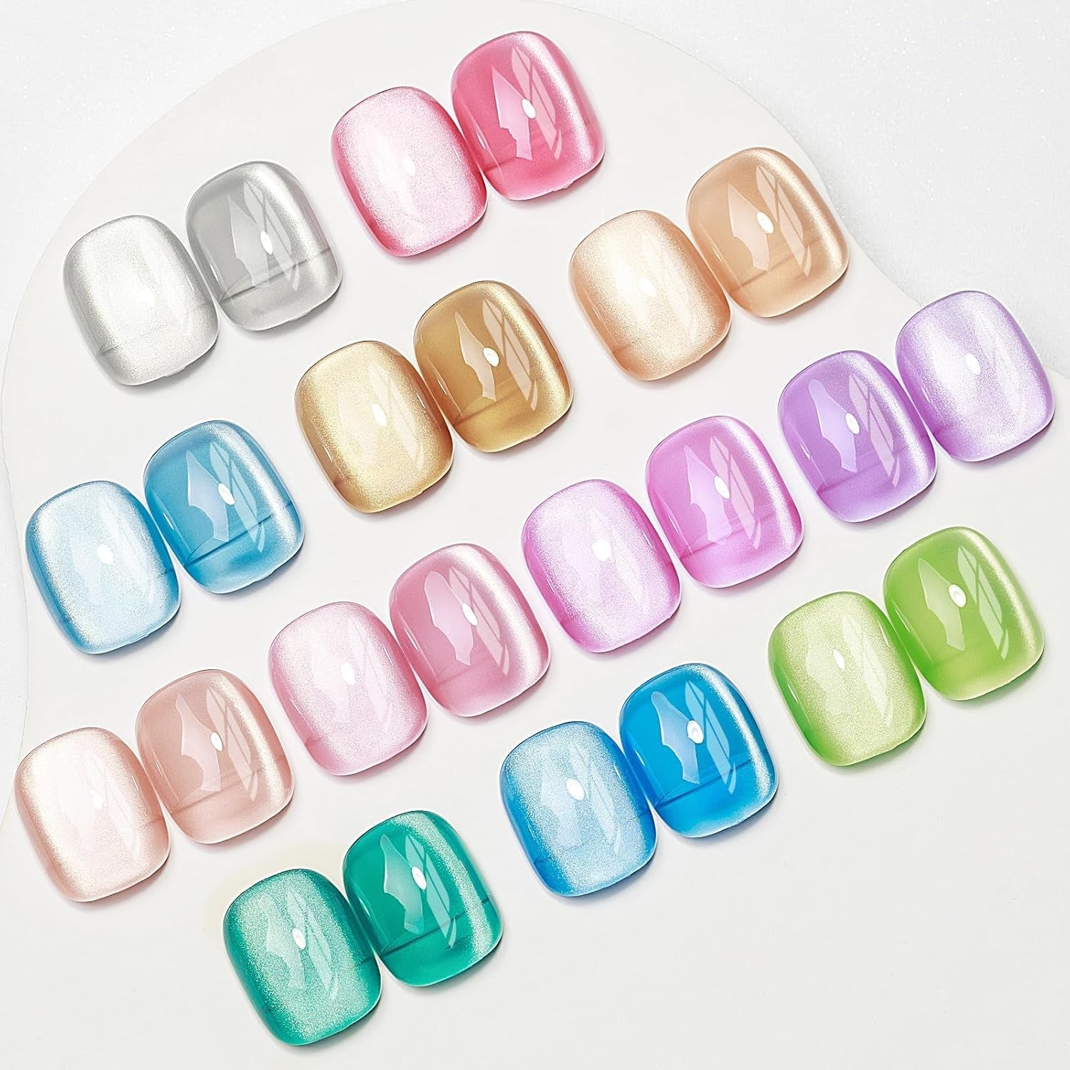 SUPWEE 5 in 1 Nail Magnet Tool, Rosa Cat Eye Magnet Für Nägel Multifunktions Magnetstift DIY Magic 3D Magnet Stick Pen Set Nail Art Magnet Stick Für Nail Art Diy-Zubehör