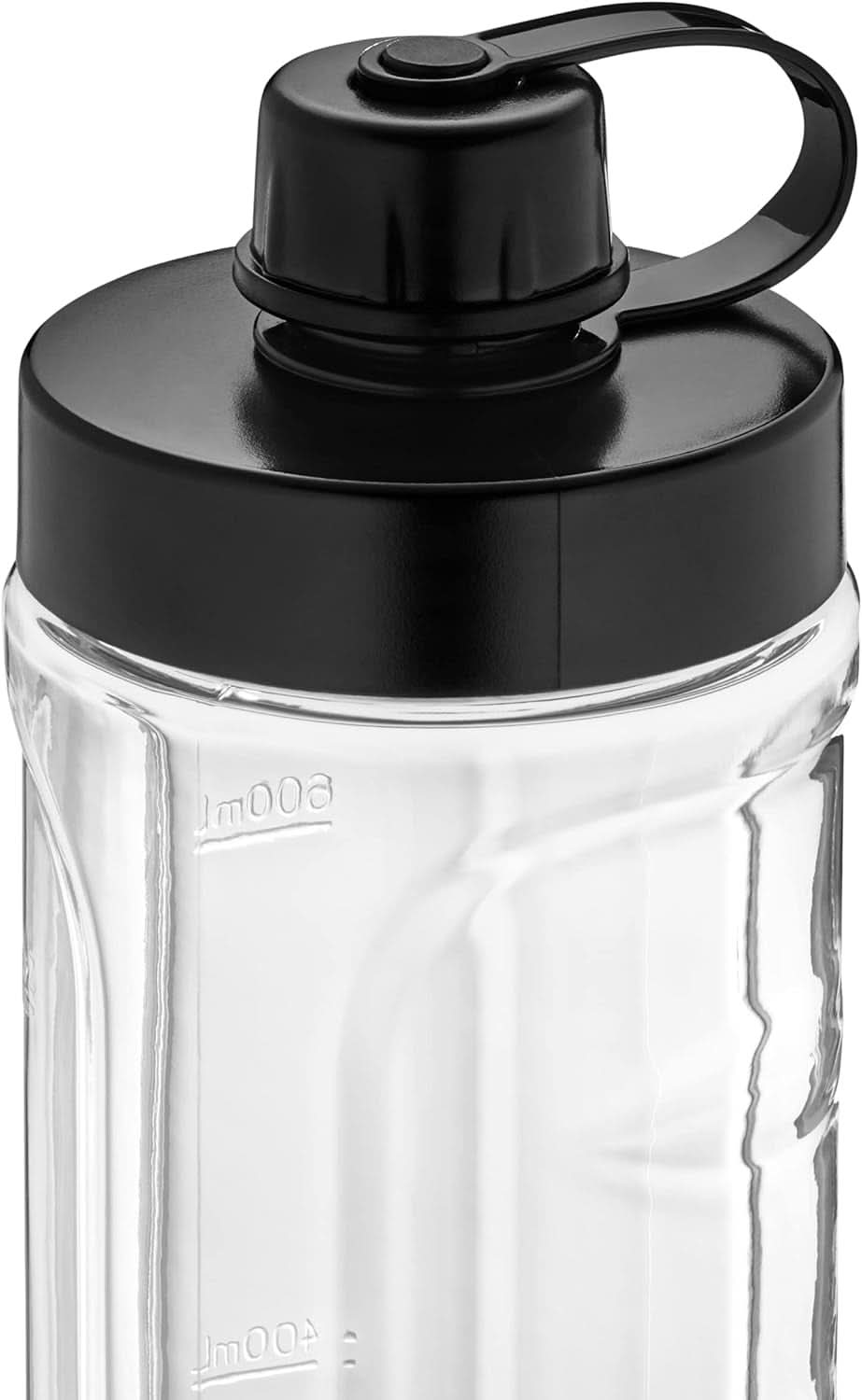 WMF Küchenminis Smoothie-To-Go, Mini Standmixer Mit Zwei Mix-/Trinkbehältern 0,6L, Mixer Hochleistungsmixer 300 W, Edelstahl Matt, Schwarz Kitchen Naty Shop