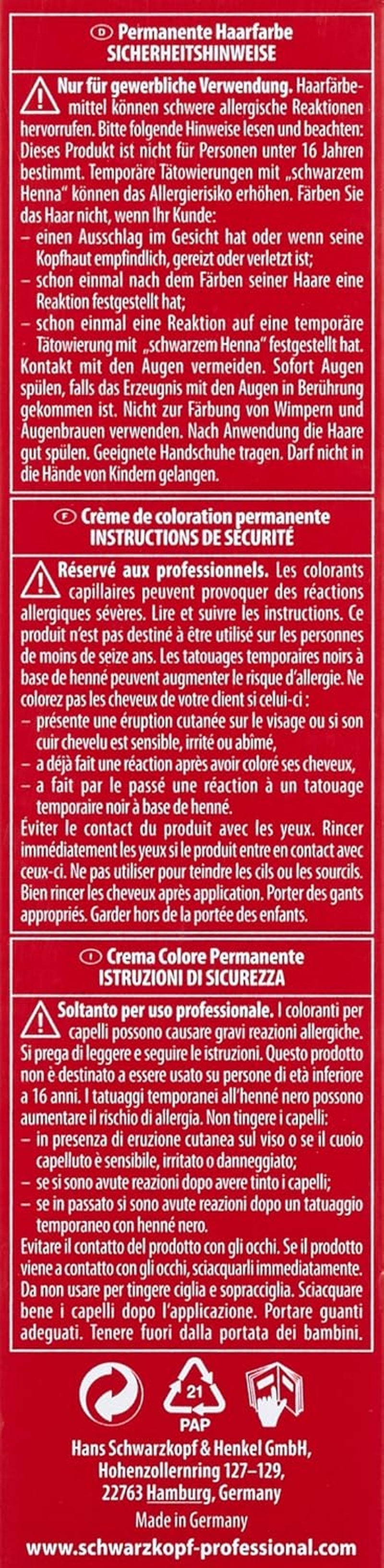 Schwarzkopf IGORA Royal Premium Hair Colour 9-4 bej blond extra deschis, 1 pachet (1 x 60 g) Vopsea pentru par Naty Shop