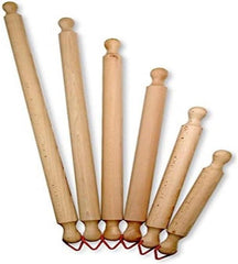 Nudelholz Buchenholz cm70 Küchenwerkzeug, Anyag, Többszínű, 70x4x4 cm
