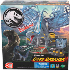 EPOCH Games, Jurassic World - Cage Breaker, 7523, Dinosaurier Spielzeug, Brettspiel für Kinder ab 4 Jahren