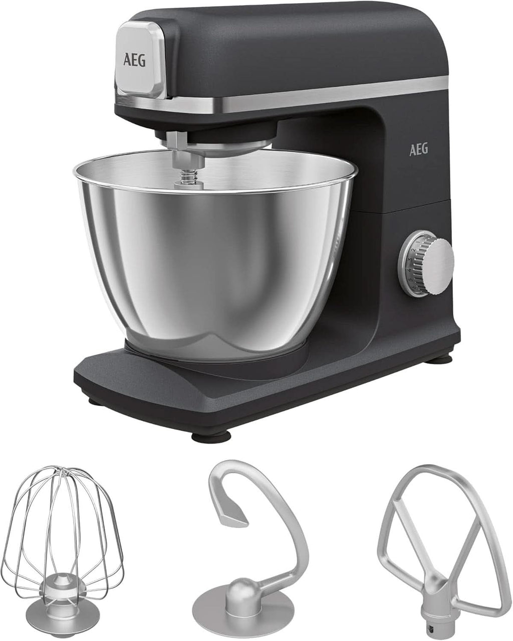 AEG KM5-1-4BPT Robot de bucătărie / + accesorii / 1200 W / 6 setări de viteză Mama si Copilul Naty Shop