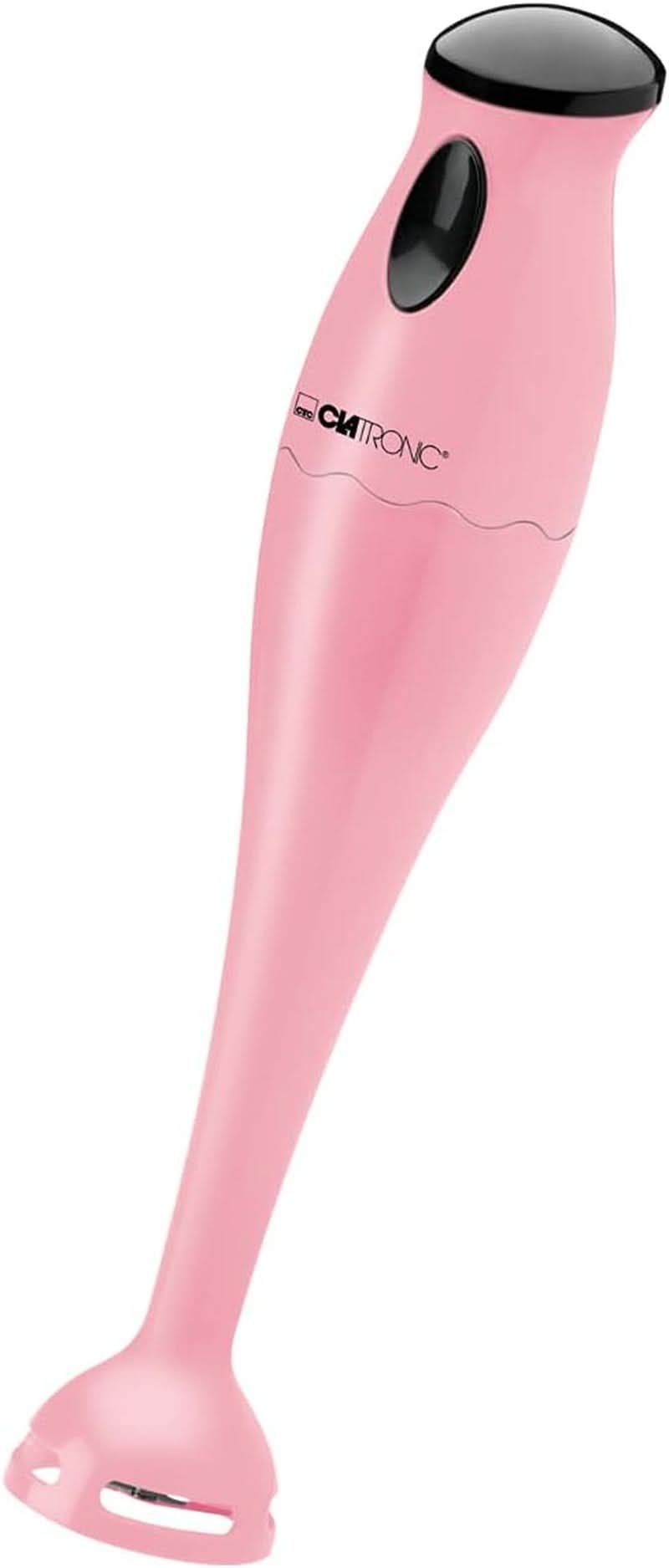 Clatronic Stabmixer/Pürierstab/Blender/Stab-Mixer/Stick/Mixstab SM 3577; Edelstahl-Schlagmesser; Für Smoothie, Kürbispüree, Babybrei, Milchshake; Mit Mixbehälter (500 ml); 180 watt; Pink Kitchen Naty Shop Pink