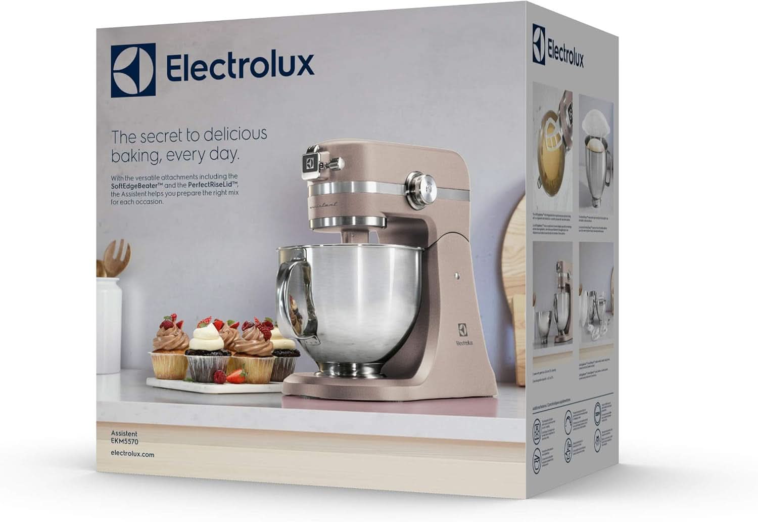 Konyhai robotgép Electrolux Assistant EKM5570, 1200W, fém ház, 10 sebességes Naty Shop