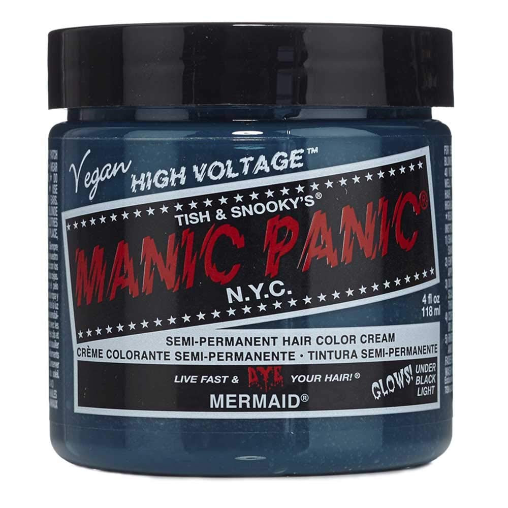 Manic Panic Electric Lizard Classic Cream, vegan, fără cruzime, vopsea de păr verde semipermanentă 118ml