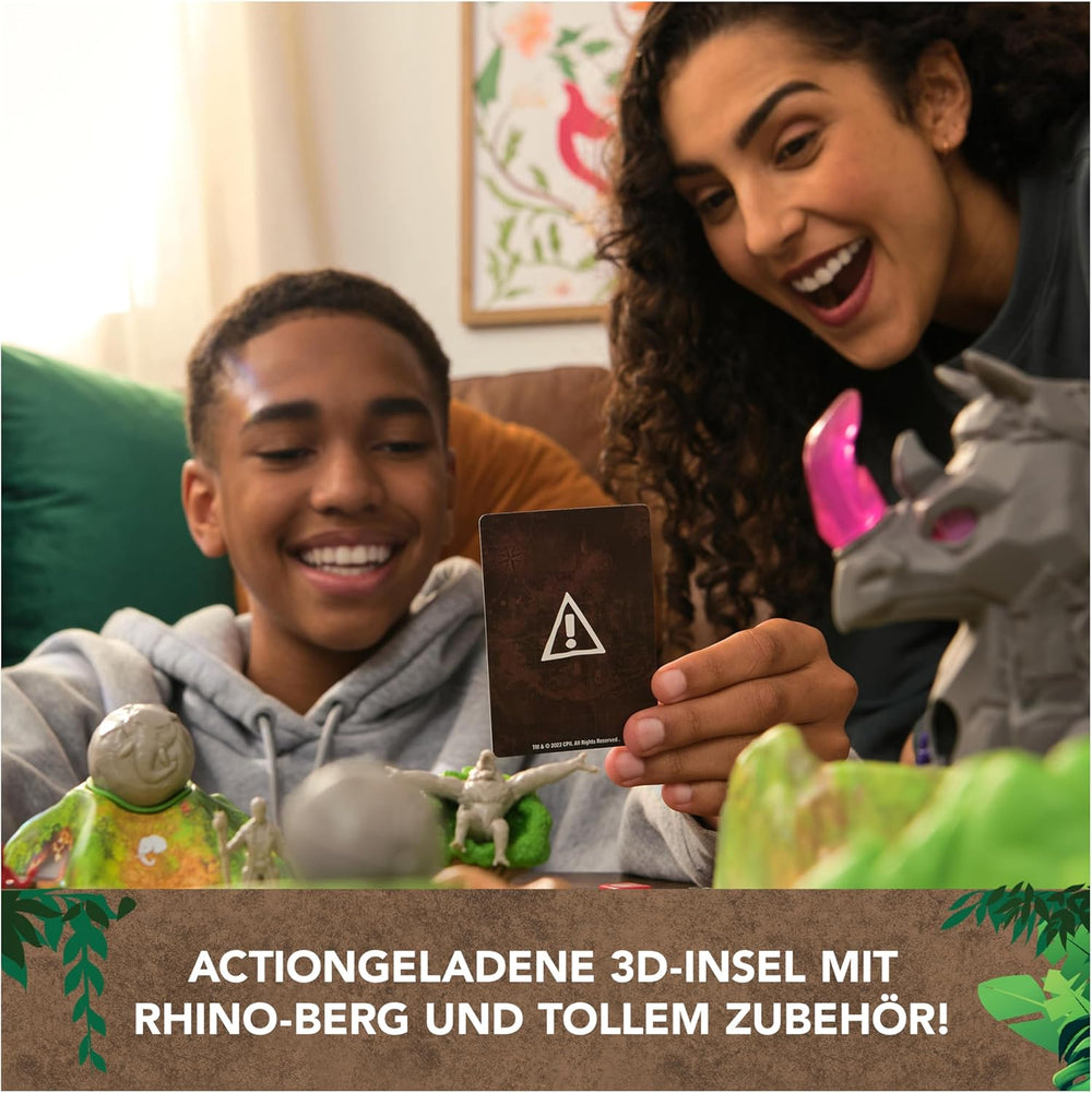 Spin Master Games - Jumanji Stampede - egy hatalmas kooperatív 3D-s kalandjáték az egész családnak, 2-4 játékos számára, 8 éves kortól