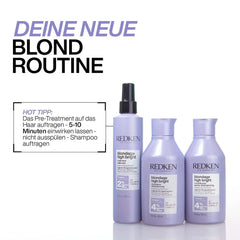 Redken, Șampon pentru păr blond Duș și baie Naty Shop