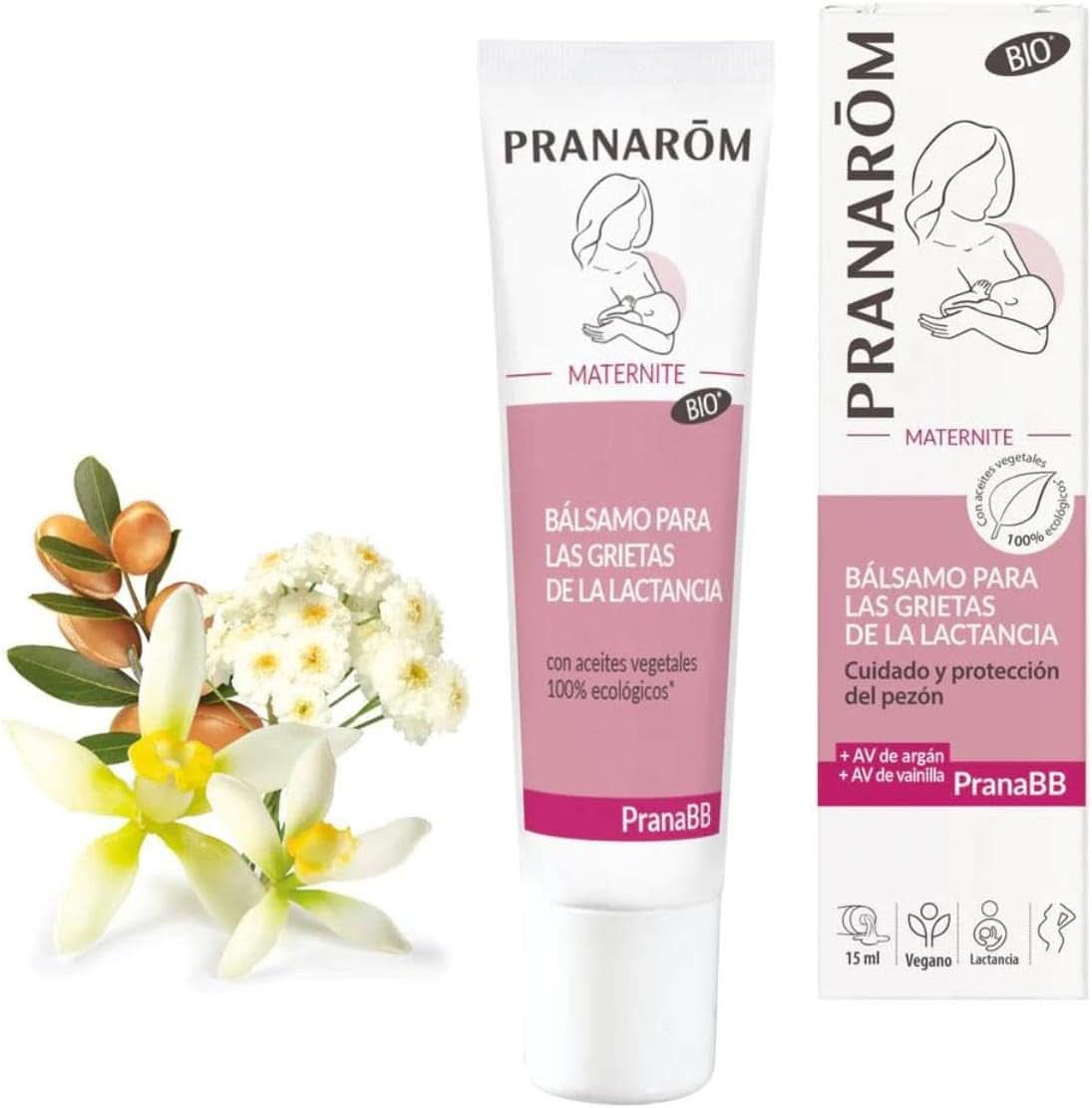 Pranarom, Kismama balzsam Cracks Szoptatás BIO 15Ml Kiegészítők Étel és Szoptatás Bebe Naty Shop